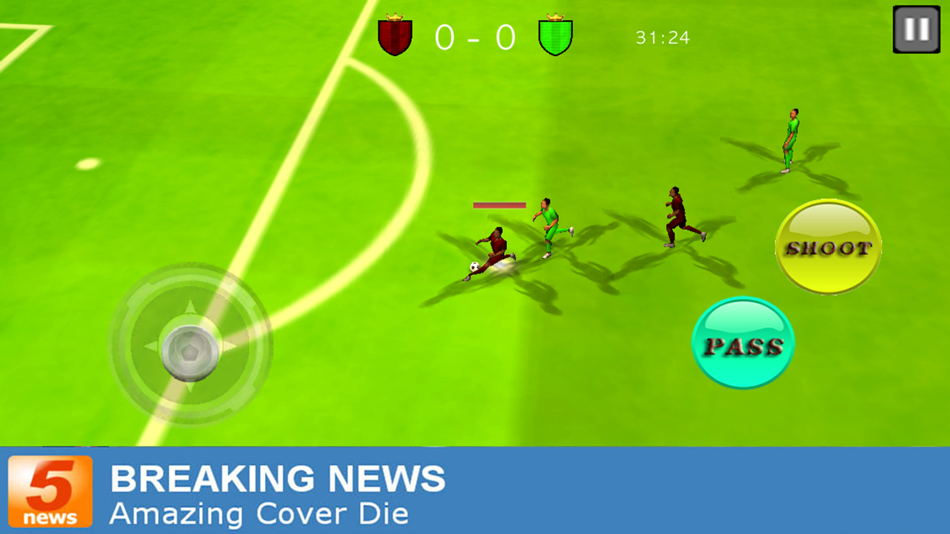 #4. Football Challenge Game 2017 (iOS) Podle: MUHAMMAD PARWANA