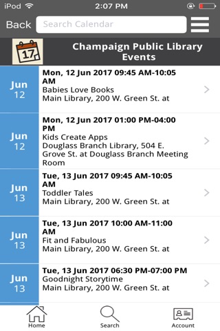 Champaign Public Library screenshot 4