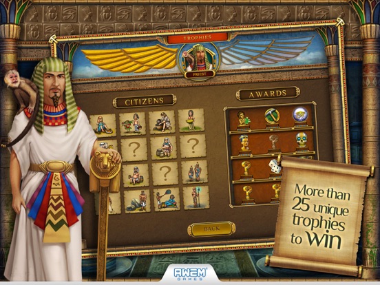 Cradle of Egypt iPad app afbeelding 4