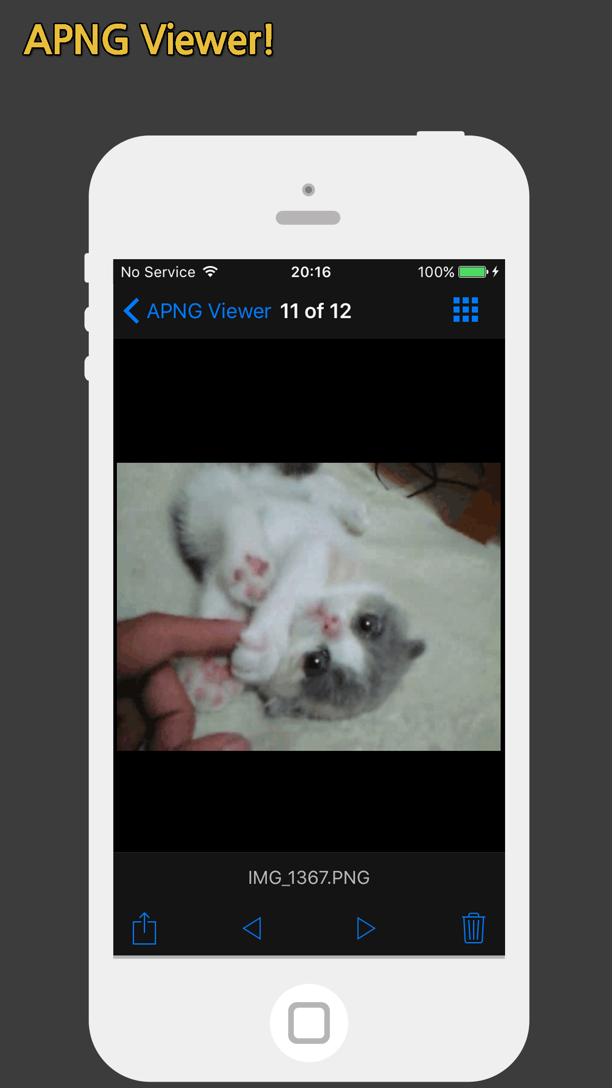 APNG Toaster - Photos, Burst, Video to APNG Maker