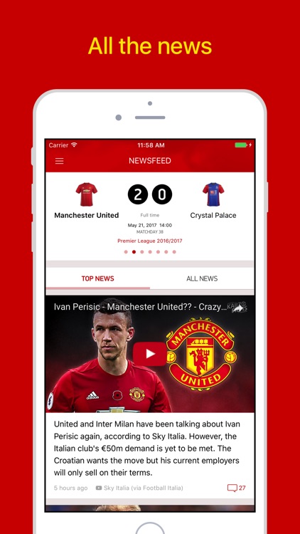 MU Live – Scores & News for Manchester United