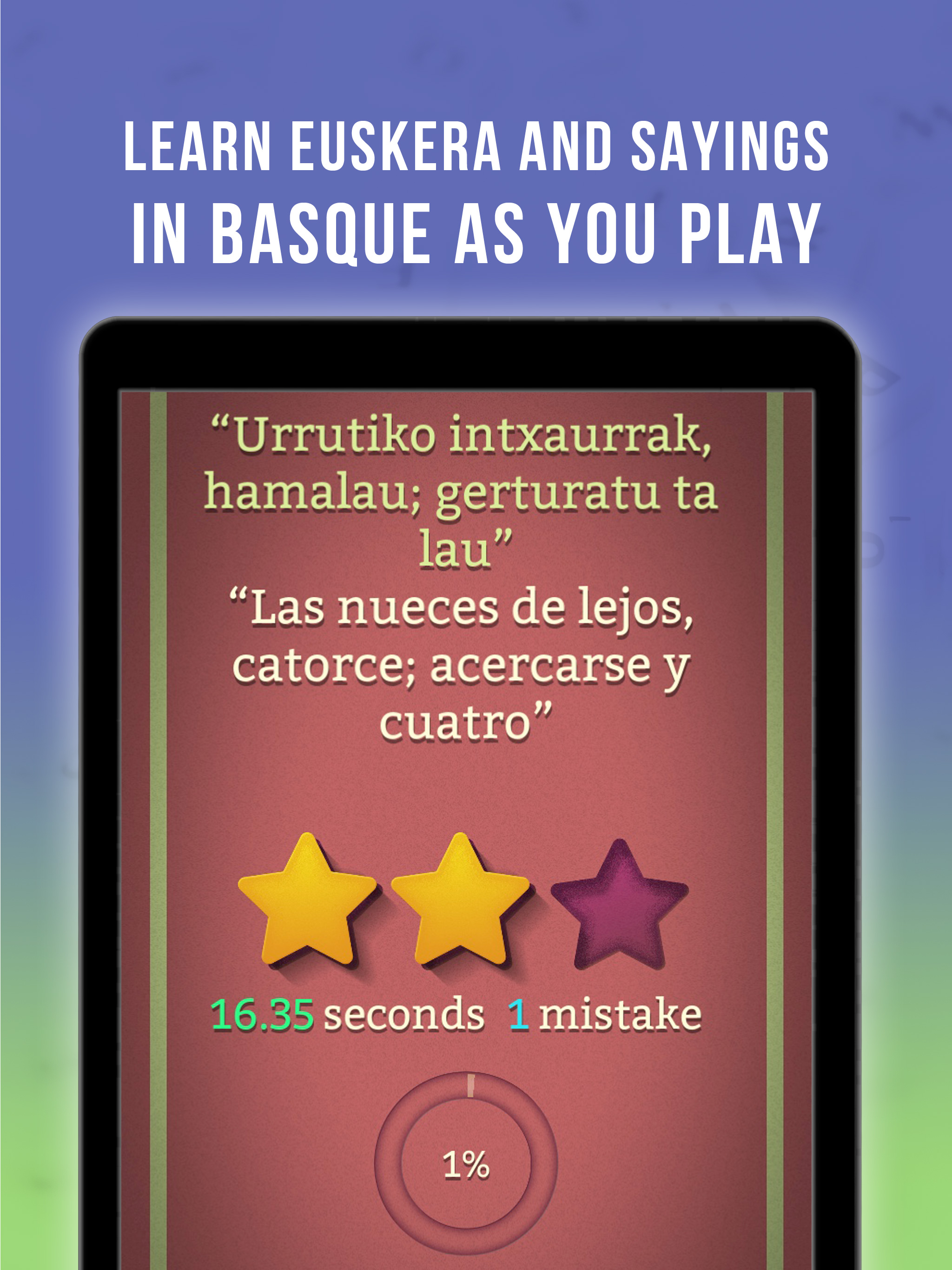 Esaera Zaharrak- Learn proverbs in Basque