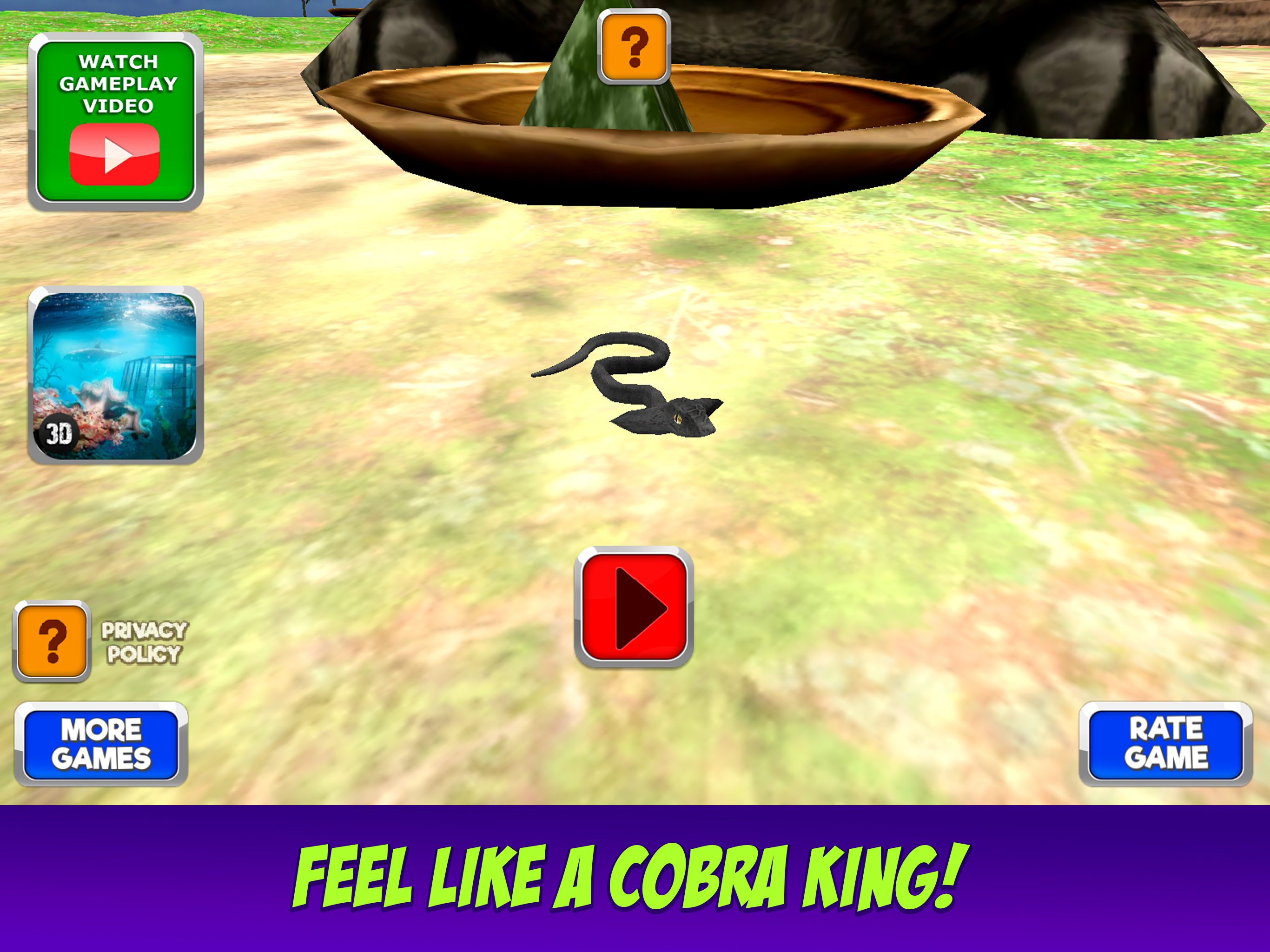 King Cobra Snake Survival Simulator 3D