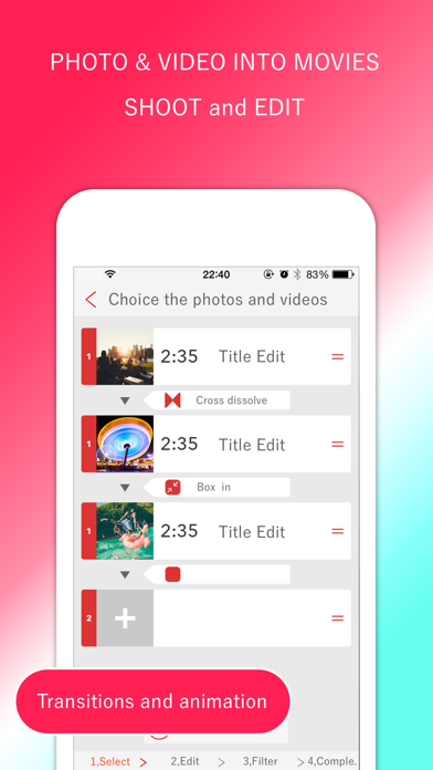 How to cancel & delete SlideFilm -Video Editer,Photo Movie Maker from iphone & ipad 2