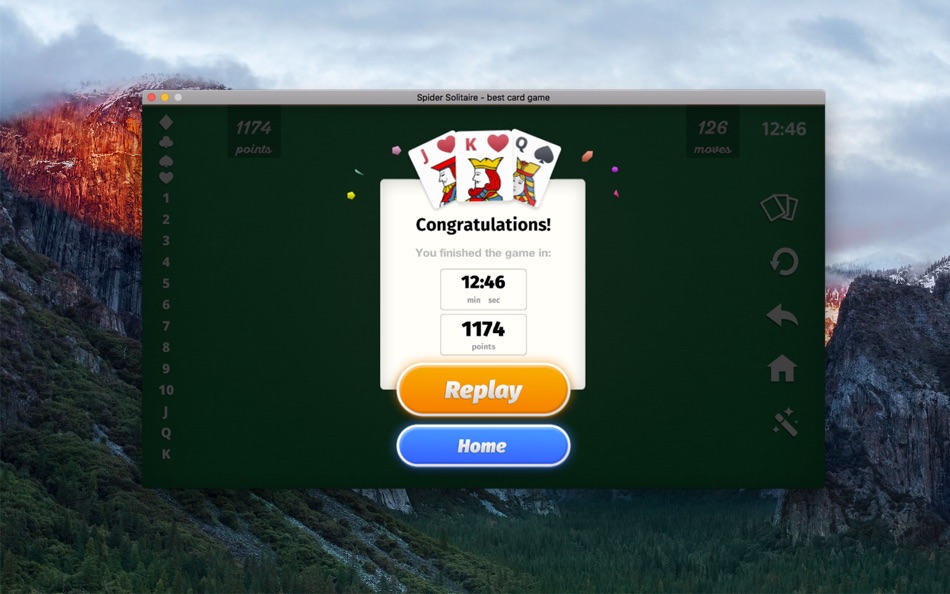 #4. Spider Solitaire - card game (macOS) 由: Valiprod