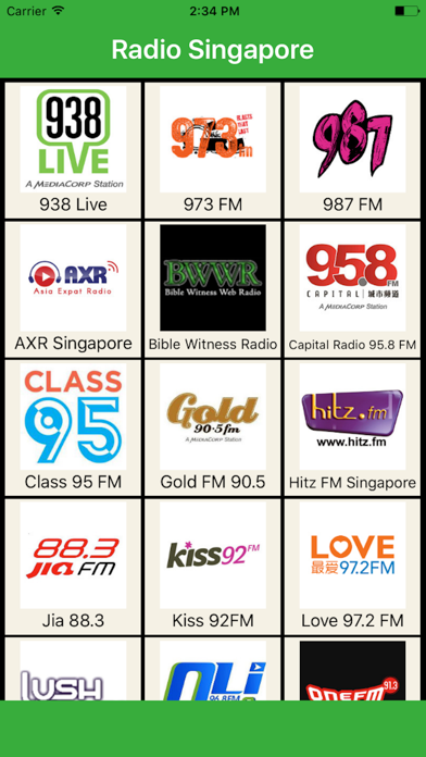 Screenshot #1 pour Radio Singapore - Singapore Radio
