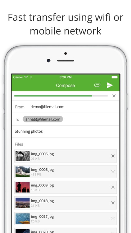 Filemail: Send photo & video files screenshot-4