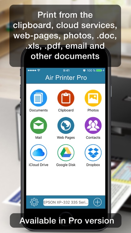 Air Printer Lite - print and share docs and photos