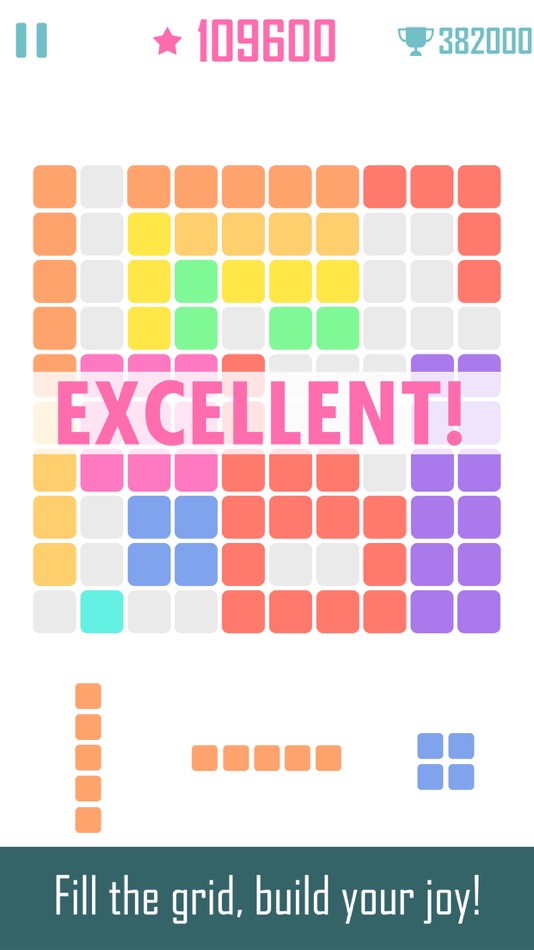#2. Fill Grid Square & Hexagon blocks fever hex puzzle (iOS) 게시자: CapPlay Interactive Inc.