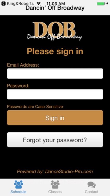 Dancin' Off Broadway