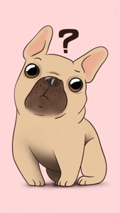 Frenchie Luv - French Bulldog Emojis screenshot #2 for iPhone