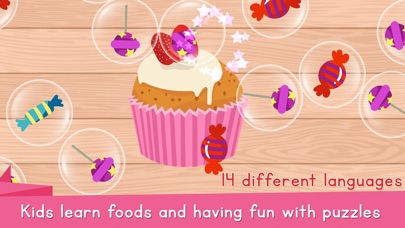 Puzzle Games for Kids: Food screenshot 4