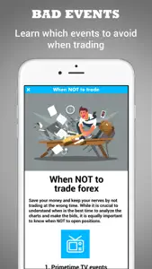 Forex Trading Hours - learn when to trade screenshot #3 for iPhone