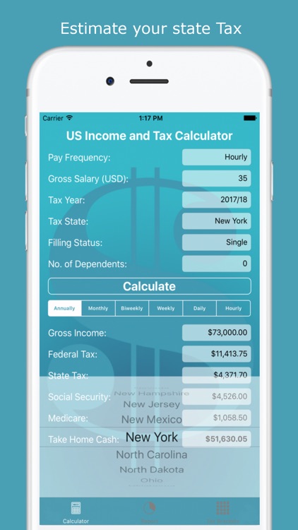 US Income and Tax Calculator screenshot-3