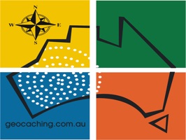 The Geocaching Australia sticker set is a must for every true Australian geocacher who wants to stay hip while talking to their friends