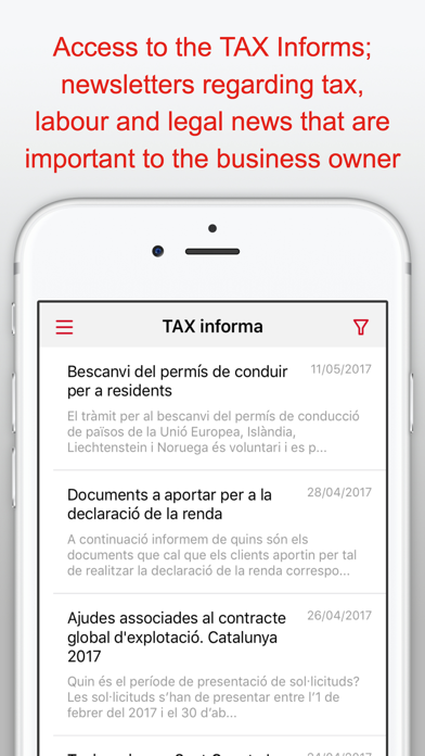 TAX - Portal de clientes screenshot