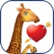 Giraffe Cam- Baby Giraffe Animal Face Stickers