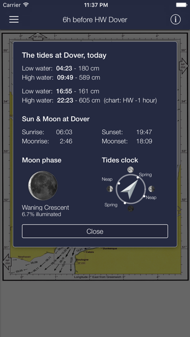 Tidal Stream Atlas North Sea, South Screenshot