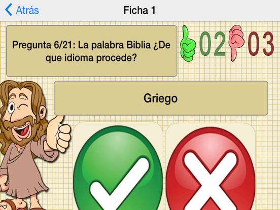 Correcto o Falso: La Biblia iPad screenshot 4 - Entertainment app