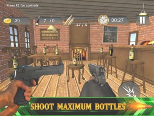 Bar Bottle Shoot Game, game for IOS