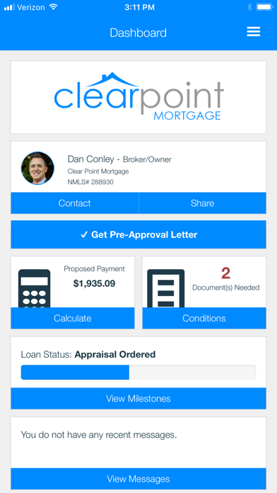 How to cancel & delete Clear Point Mortgage from iphone & ipad 2