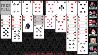 Screenshot #3 pour Freecell Solitaire!
