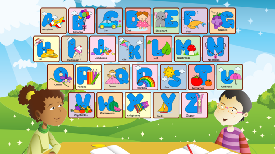 Learning Alphabet with Phonics Sounds Games - 1.0 - (iOS)