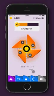 fidget spinner: fidget spinner toy iphone screenshot 1