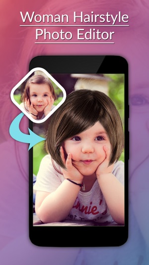 Woman Hairstyle Photo Editor - Hairstyle Stickers(圖1)-速報App