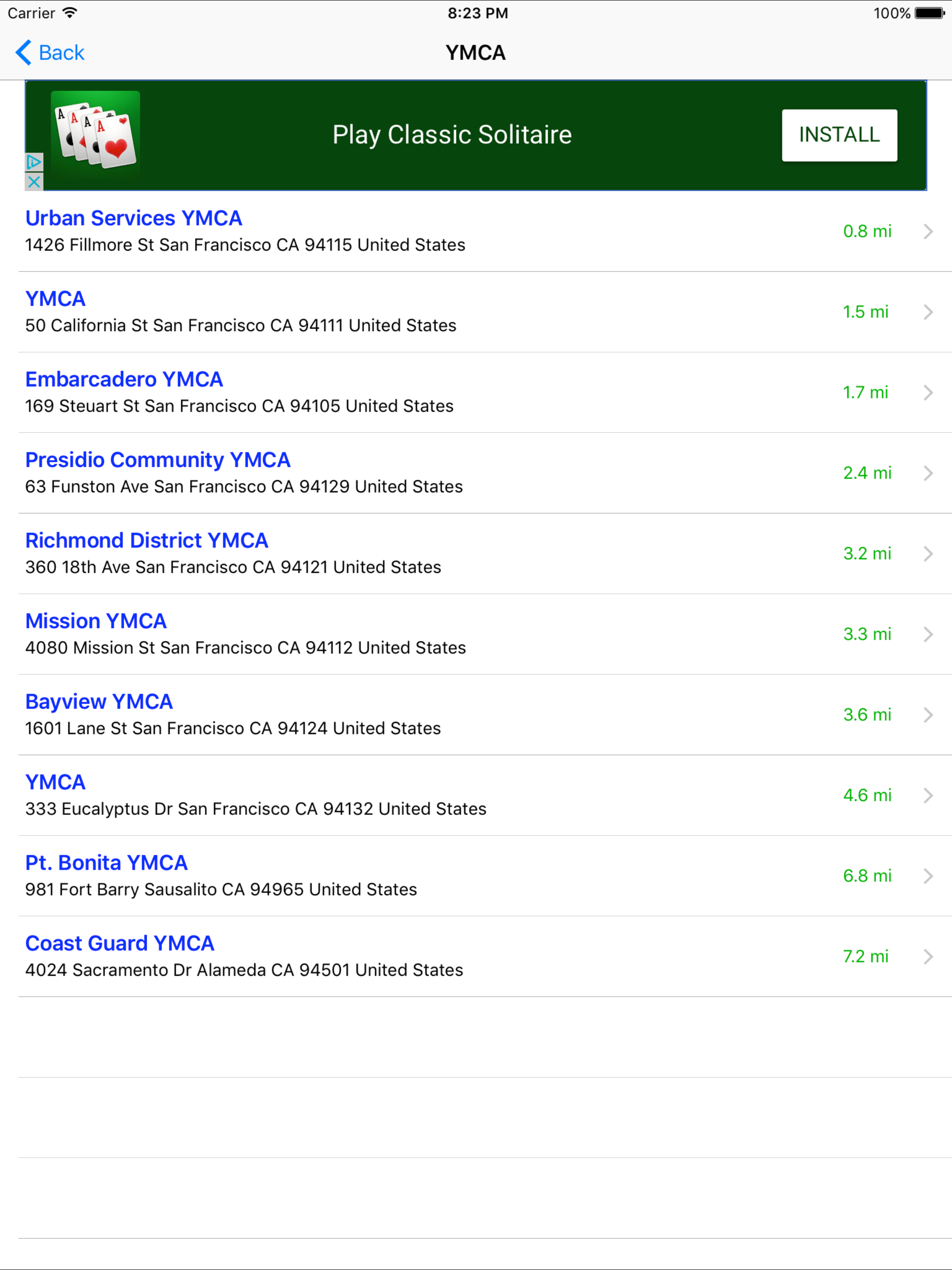 Gym Finder: Find Fitness Workout Gyms Near Me