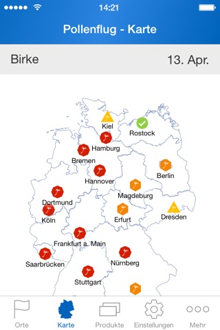 Pollenflug-Vorhersage screenshot 4