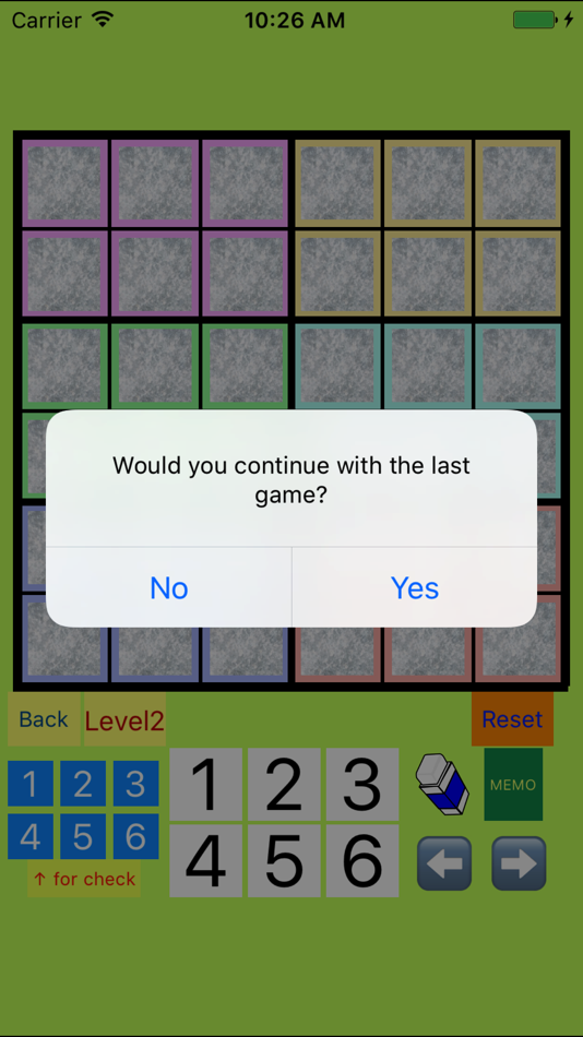 #5. 6x6 & 7x7 & 8x8 SUDOKU from Easy to Difficult (iOS) 由: Kozo Terai