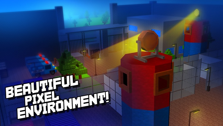 Alcatraz Prison Escape 3D Gangstar Pixel Break-out