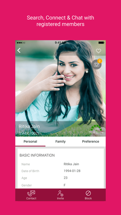 Lovevivah screenshot