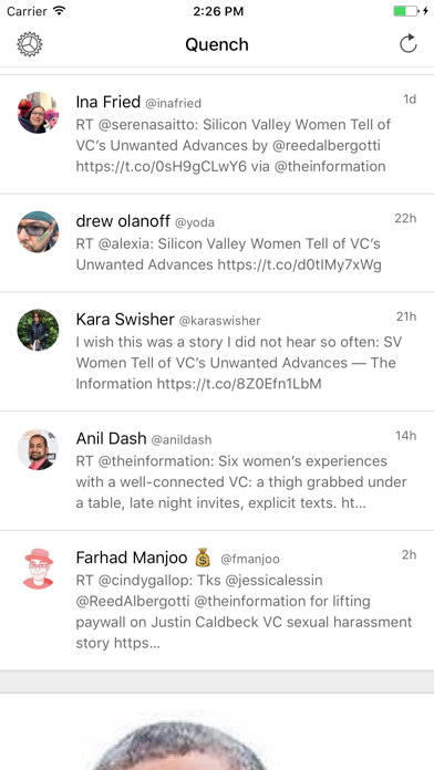 Screenshot 4 of Quench - Social News App