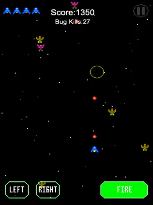 Astro Bugs, game for IOS