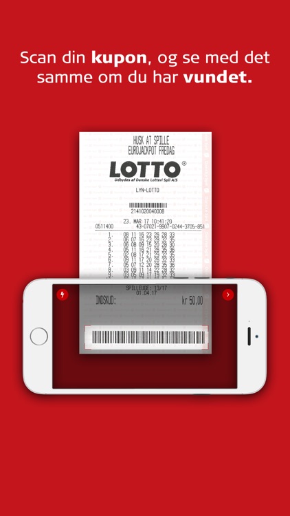 Lotto - Scanner og Vindertal