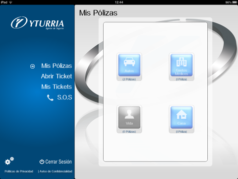 YTURRIA Seguros para iPad screenshot 2