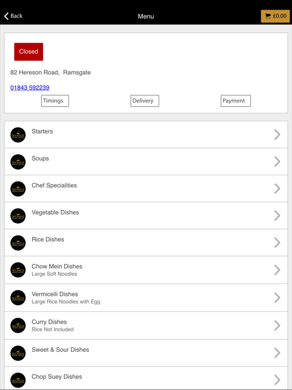Screenshot #5 pour Wongs Chinese Takeaway