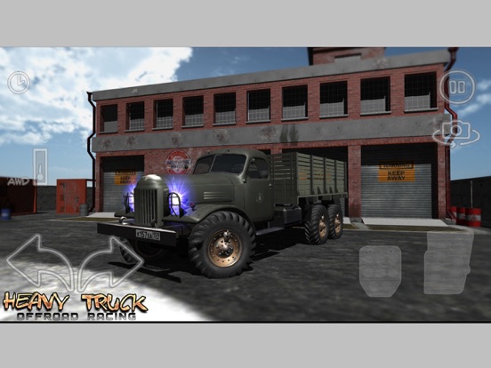 Heavy Truck Offroad Racing iPad screenshot