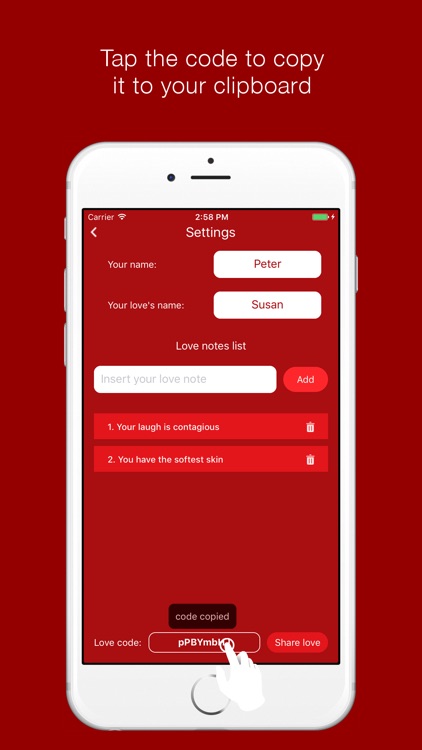 LoveNote - The True Love App screenshot-3