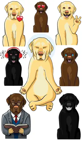 Game screenshot LabMojis - Labrador Retriever Emoji & Stickers mod apk