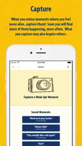 Wake Up! App: Escaping a Life on Autopilot screenshot #1 for iPhone