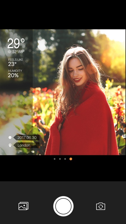 Weather Camera Sticker-Photo & picture watermark screenshot-4