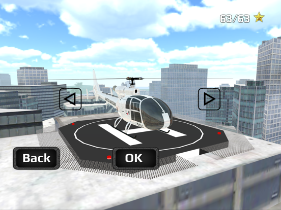 Police Helicopter Simulator: City Flying iPad screenshot
