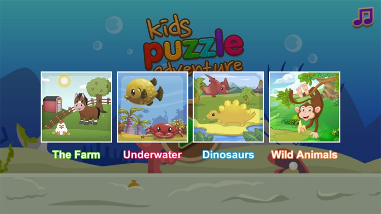 Kids Puzzle Adventure - Animals Puzzle for kids