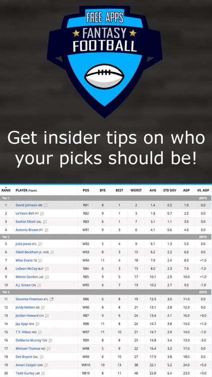 Fantasy Football Draft Kit & Cheat Sheet 2017
