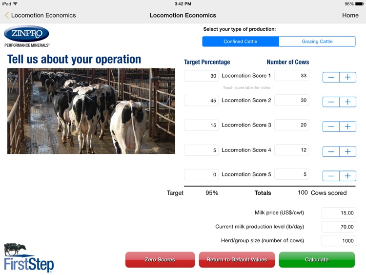 Zinpro First Step App
