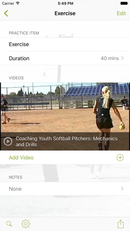 InfiniteSoftball Practice Planner