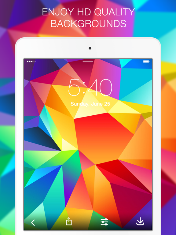 Screenshot #2 for Polygon Wallpapers – Polygon Art Designs & Texture